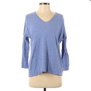 Madewell cotton wool blend V neck sweater